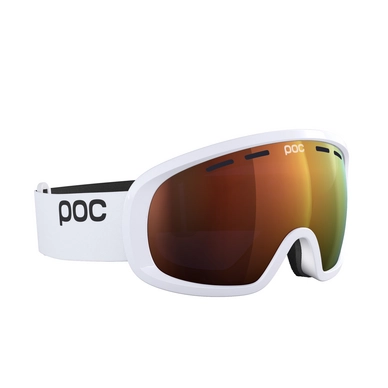 Masque De Ski POC Fovea Mid Clarity Hydrogen White / Spektris Orange – Image 3