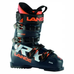 Chaussures De Ski Lange RX 120 - BLACK BLUE/ORANGE Homme