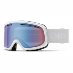 Masque De Ski Smith Frontier White / Blue Sensor Mirror