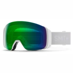 Masque De Ski Smith 4D Mag White Vapor/ChromaPop Everyday Green Mirror/ChromaPop Storm Rose Flash