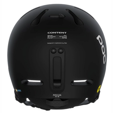 Casque De Ski POC Fornix MIPS Uranium Black Matt – Image 4