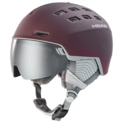 Casque De Ski HEAD Women Rachel 5K Visor Burgundy