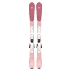 Pack Ski Rossignol Experience W Pro + Fixations XP7 Fille Rose