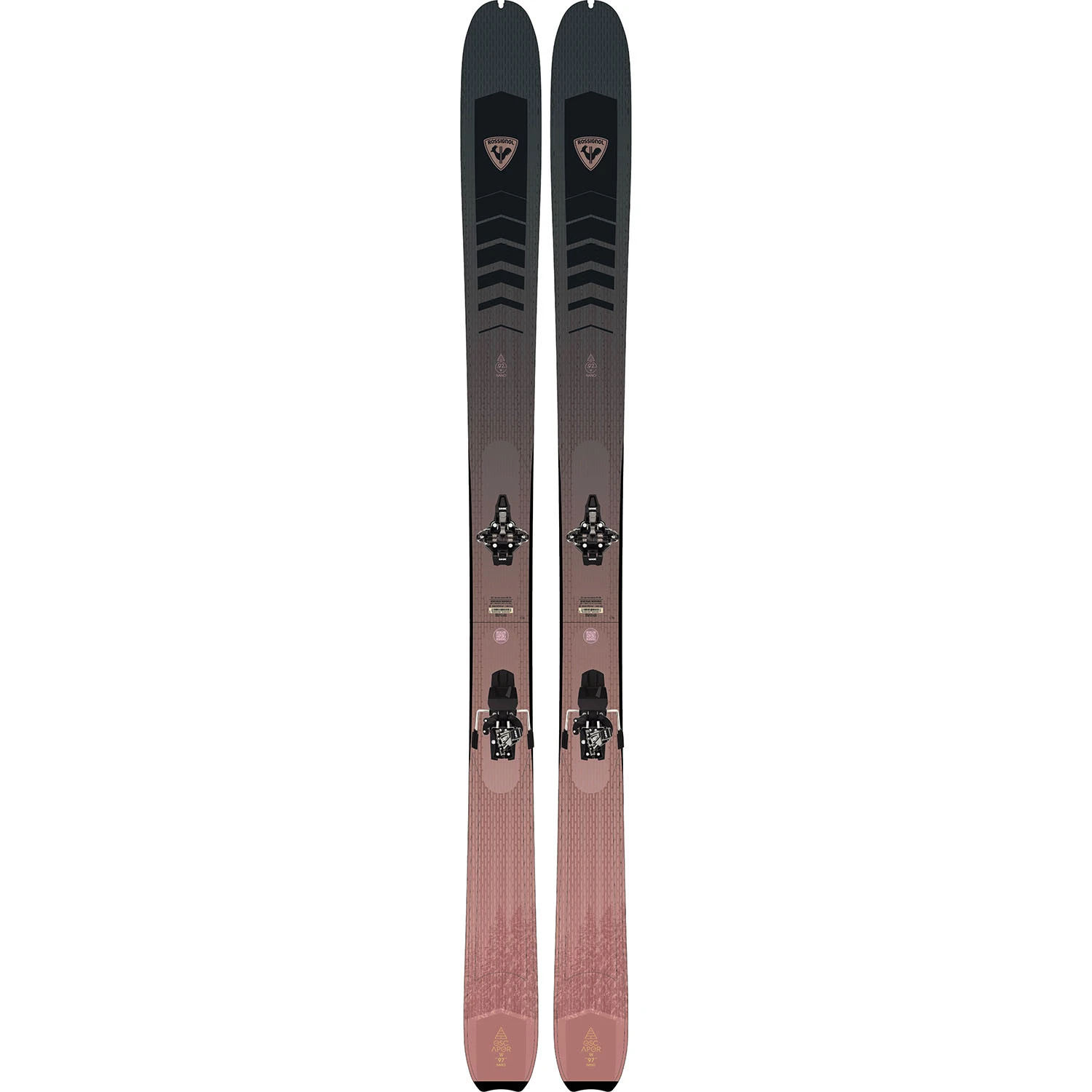 Pack Ski Rossignol Escaper W 97 Nano + Fixations Ht 10 Rtl Femme