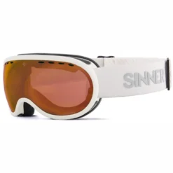 Masque De Ski Sinner Vorlage S Matte White Double Orange Sintec Vent