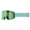 Masque De Ski Sinner Sin Valley S Matte Green / Full Green Mirror + Pink