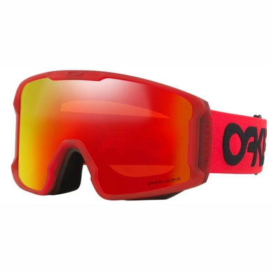 Masque De Ski Oakley Line Miner L B1B Redline Prizm Snow Torch Iridium