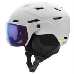 Casque De Ski Smith Unisex Survey EU Matte White Chromapop Photocromatic Rose Flash
