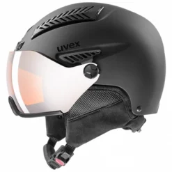 Casque De Ski Uvex Hlmt 600 Visor Black Mat