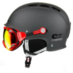 Casque De Ski Casco CX-3 Icecube Black Matt