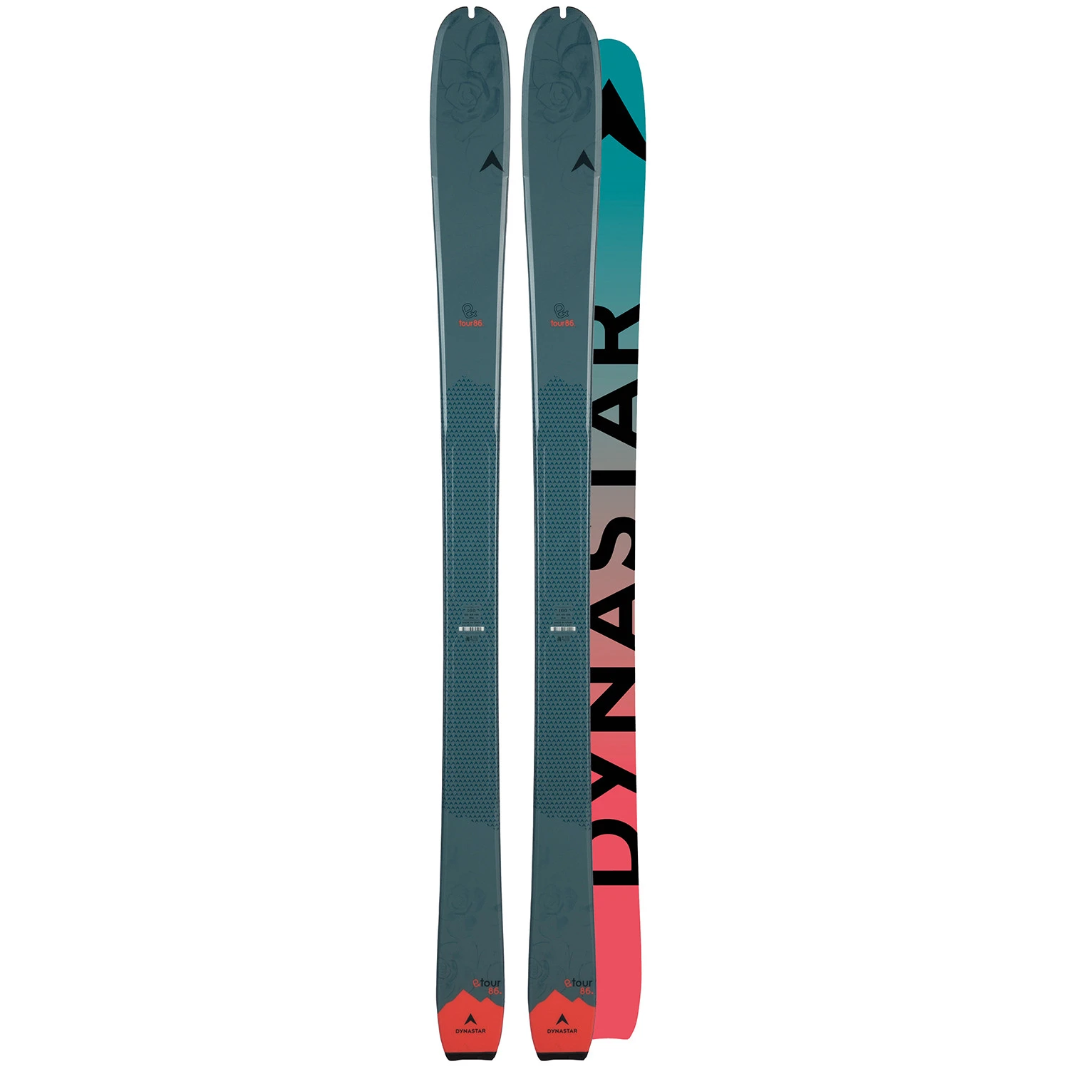 Ski Seul (Sans Fixations) Dynastar E-Tour 86 Gris Femme