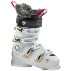 Chaussures De Ski Rossignol Pure Pro 90 - White Grey Femme