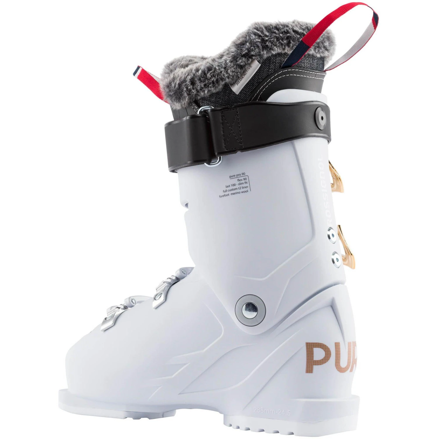 Chaussures De Ski Rossignol Pure Pro 90 - White Grey Femme – Image 5