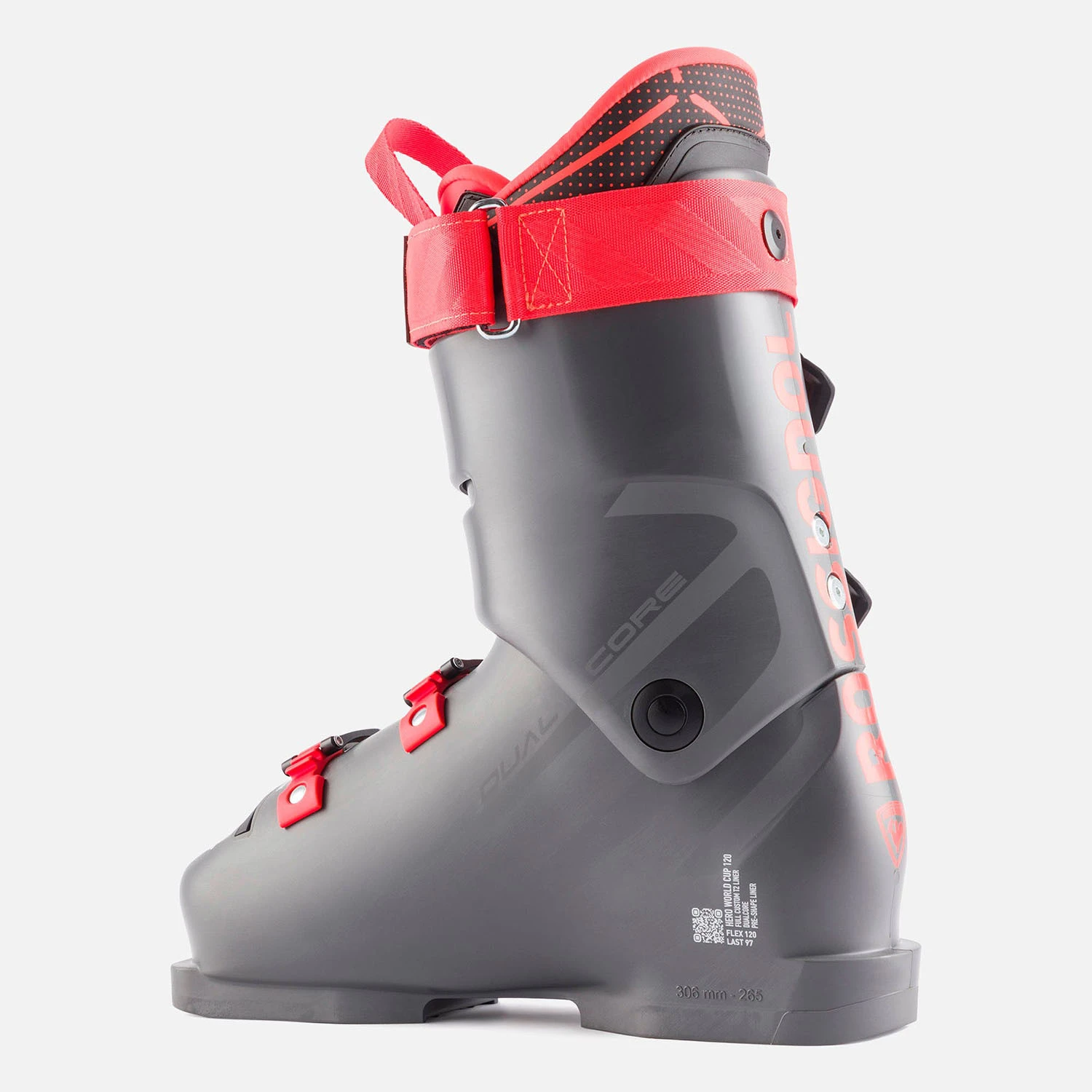 Chaussures De Ski Rossignol Hero World Cup 120 Metal Grey Homme – Image 3