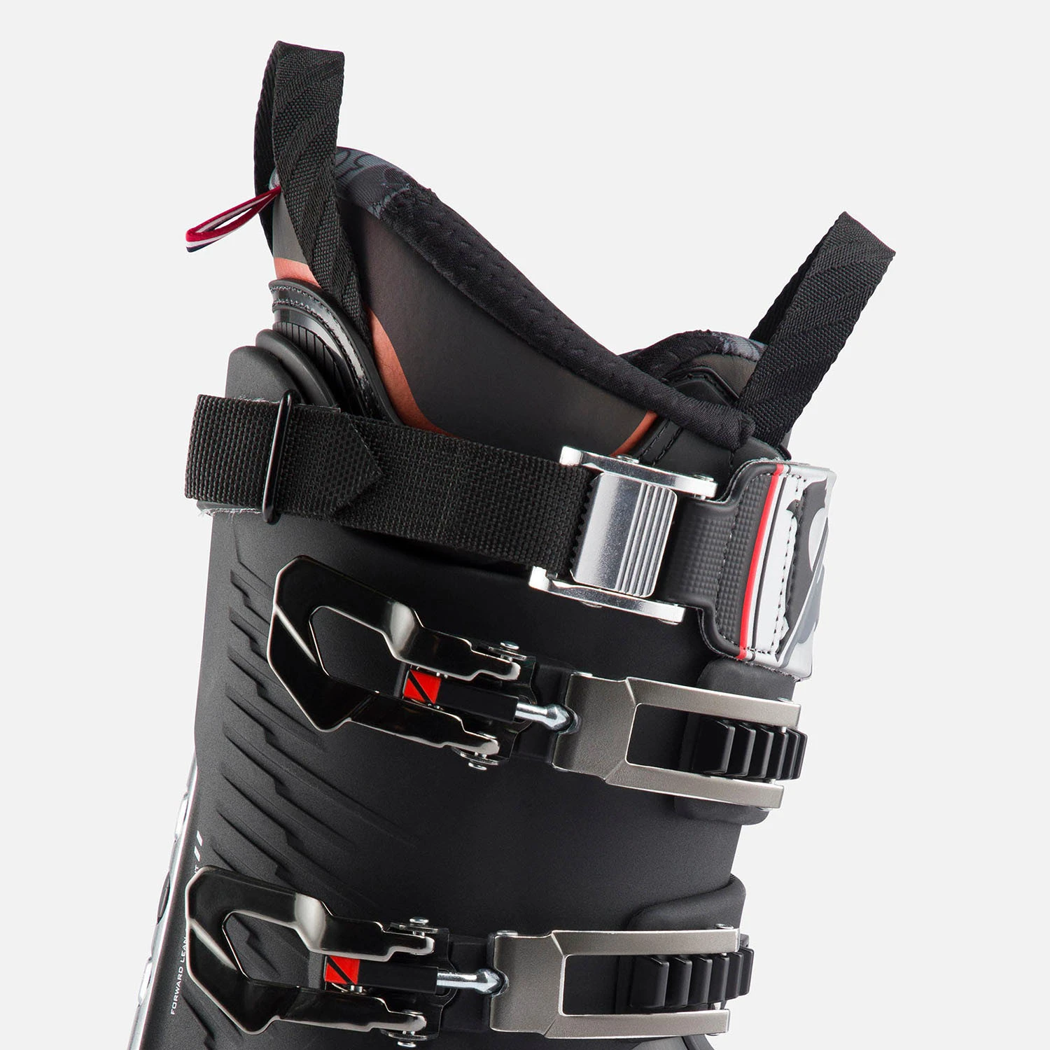 Chaussures De Ski Rossignol Hi-Speed Pro130 Ca Mv Gripwalk Black Red Homme – Image 6