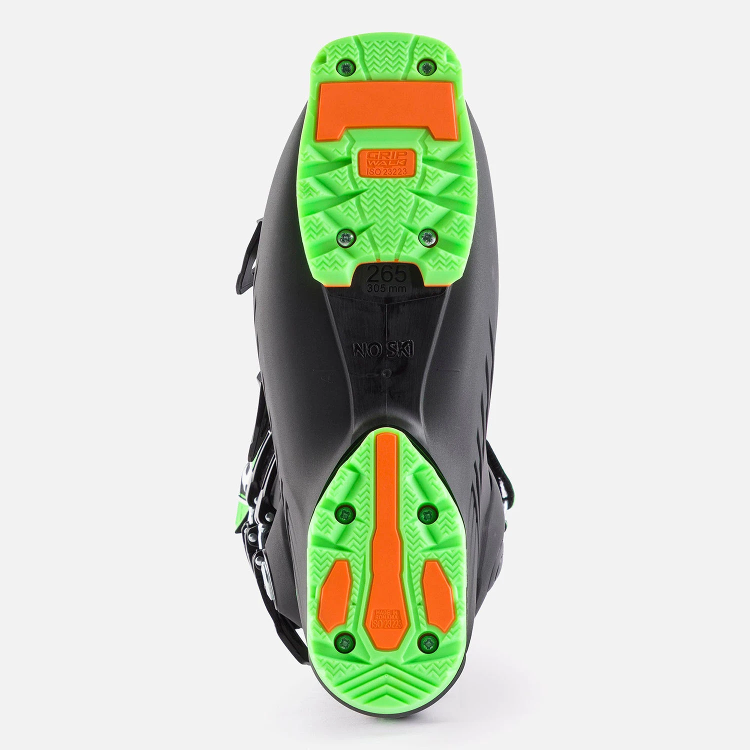 Chaussures De Ski Rossignol Hi-Speed 120 Hv Gripwalk Black Green Homme – Image 6