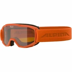 Masque De Ski Alpina Kids Piney Pumpkin Matt Orange
