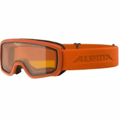 Masque De Ski Alpina Kids Scarabeo Jr Pumpkin Matt Orange
