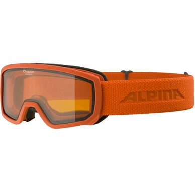 Masque De Ski Alpina Kids Scarabeo Jr Pumpkin Matt Orange