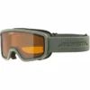 Masque De Ski Alpina Scarabeo S Moon Grey Matt Orange