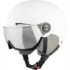 Casque De Ski Alpina Arber Visor Q Lite White Matt