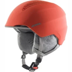 Casque De Ski Alpina Kids Grand Jr Pumpkin Orange Matt