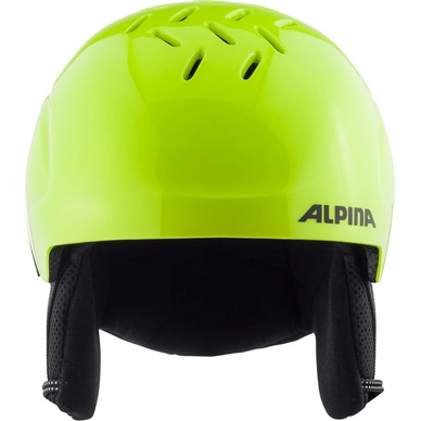 Casque De Ski Alpina Kids Pizi Neon Yellow Matt – Image 2