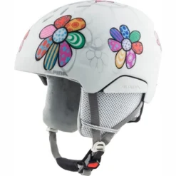 Casque De Ski Alpina Kids Pizi Patchwork Flower Matt