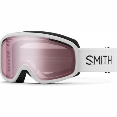 Masque De Ski Smith Women Vogue White 2021 / Red Solx Mirror Antifog
